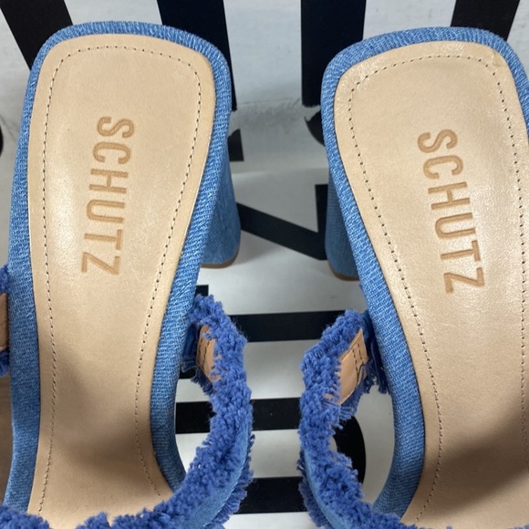 Schutz denim heel - Picture 4 of 6